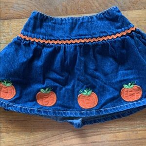 Gymboree Pumpkin Skirt